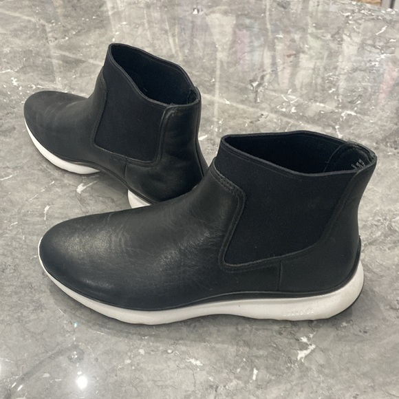 New Cole Haan leather booties. Rain resistant. - Picture 3 of 3
